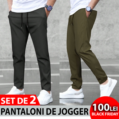 SET DE 2 JOGGER PANTALONI