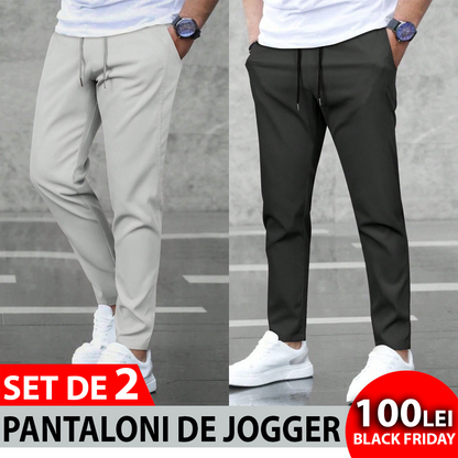 SET DE 2 JOGGER PANTALONI