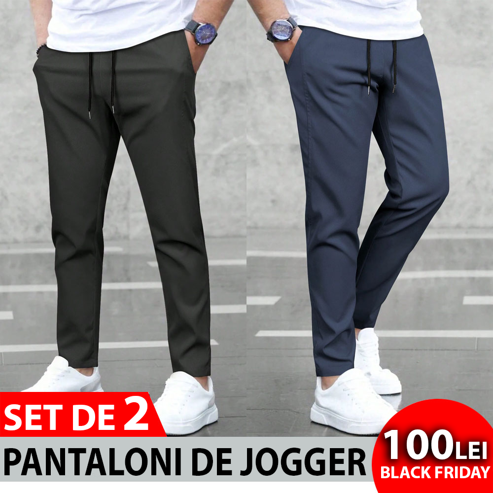 SET DE 2 JOGGER PANTALONI