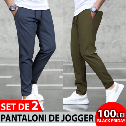 SET DE 2 JOGGER PANTALONI