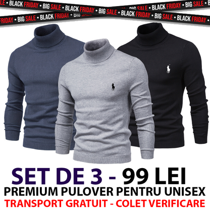 SET DE 3 PREMIUM PULOVER UNISEX